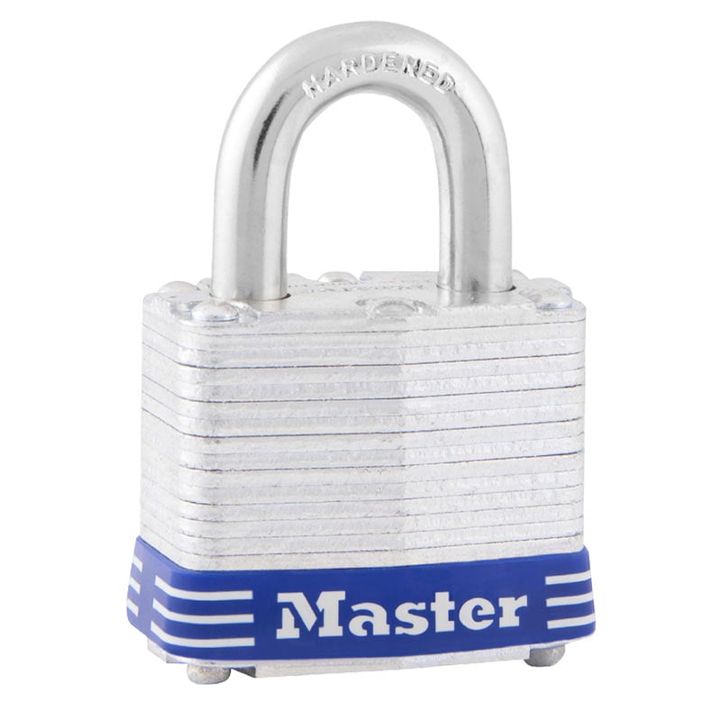 40mm Steel Body Master Lock K-3 Padlock with 7mm Diameter x 19mm Shackle