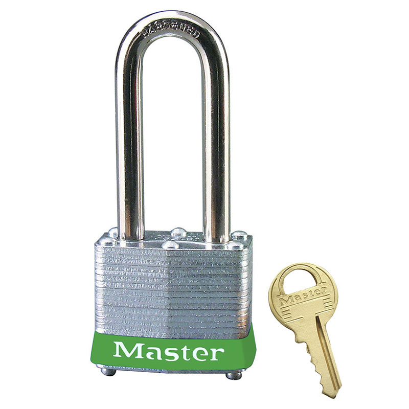 40mm Steel Body Master Lock K-3LH Padlock with 7mm Diameter x 51mm Shackle