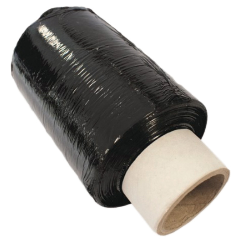 Mini Black Stretch Wrap Rolls - Pack of 6