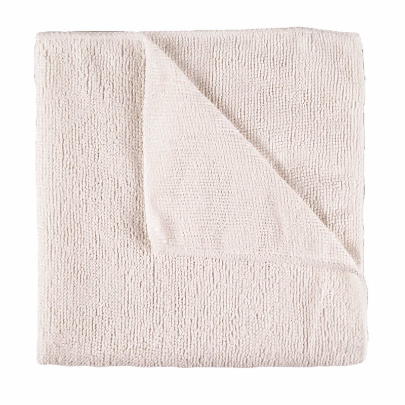 White Microfibre Cloths, pack of 10