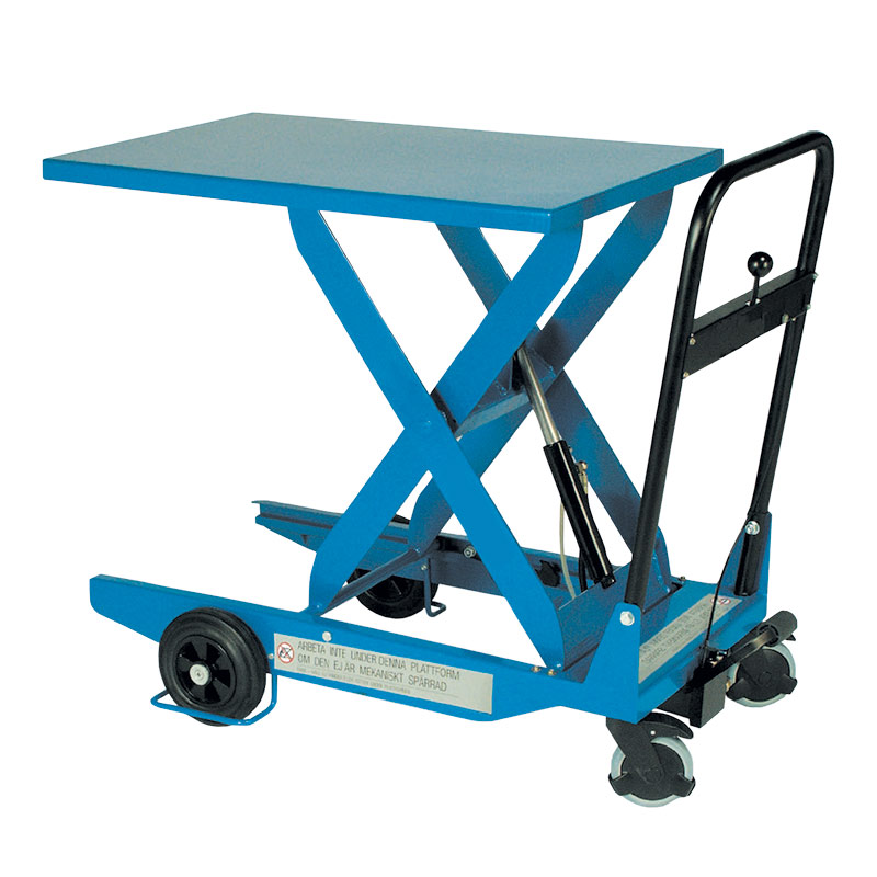 Mobile scissor lift table - 500kg capacity