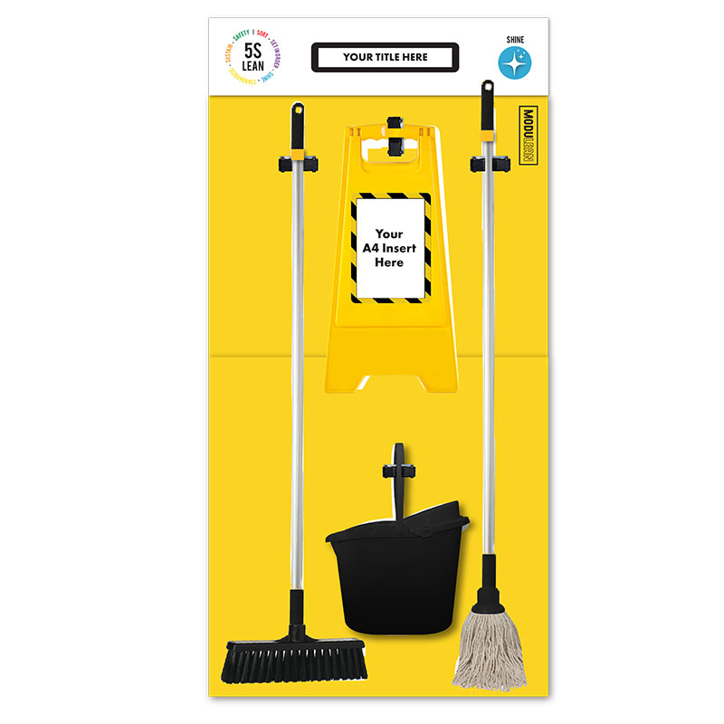 XL Cleaning Board - 5mm foamex - Supplied with all fixings