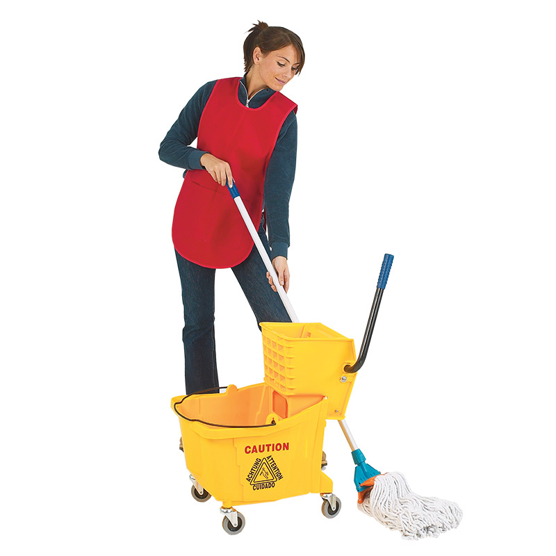Mop Bucket Bundle  - 36L mop bucket trolley, mop and spare mop head