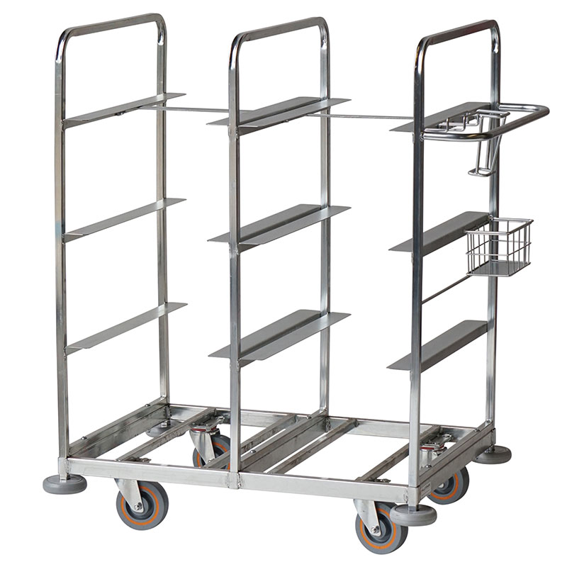 Multi Tier Picking Trolley - Holds 8, 600mm x 400mm tote boxes with 250mm height (not included)