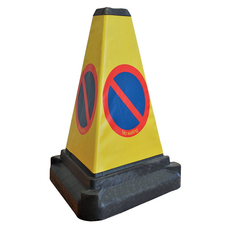 Triangular No Waiting Cone - 500mm high