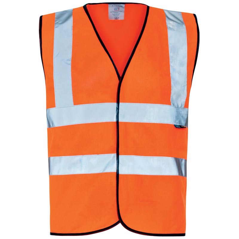 Orange Hi-Vis Vest - Size Large