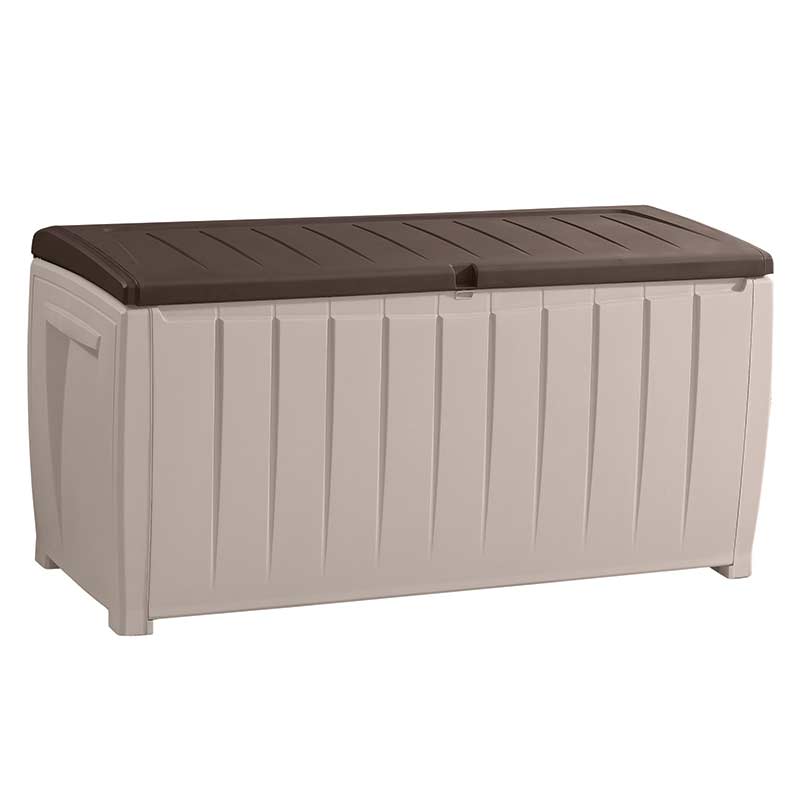 Lockable 340L Outdoor Storage Box - 655H x 1240W x 550D (mm)