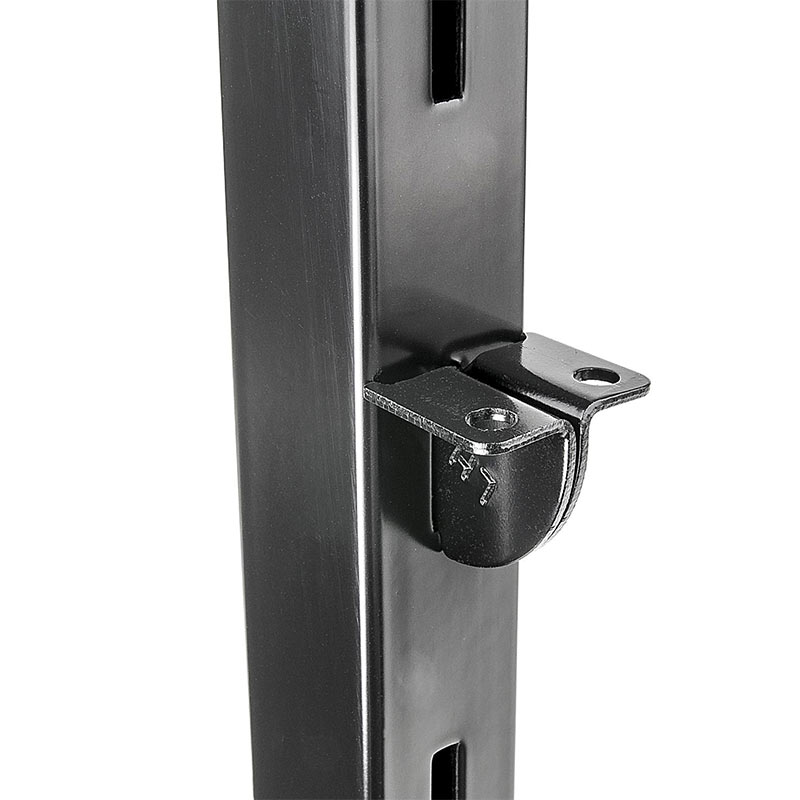 Pair of Proframe Adjustable Shelf Clips for Single Slot Square Tube