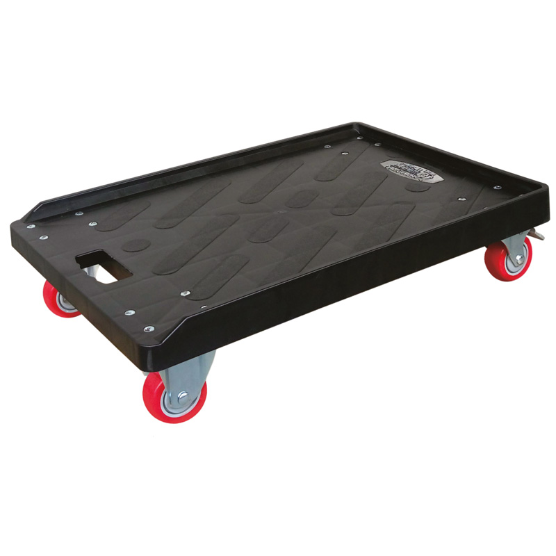 Plastic Dolly with Anti-slip surface and raised lip - 300kg capacity - 460 x 670mm