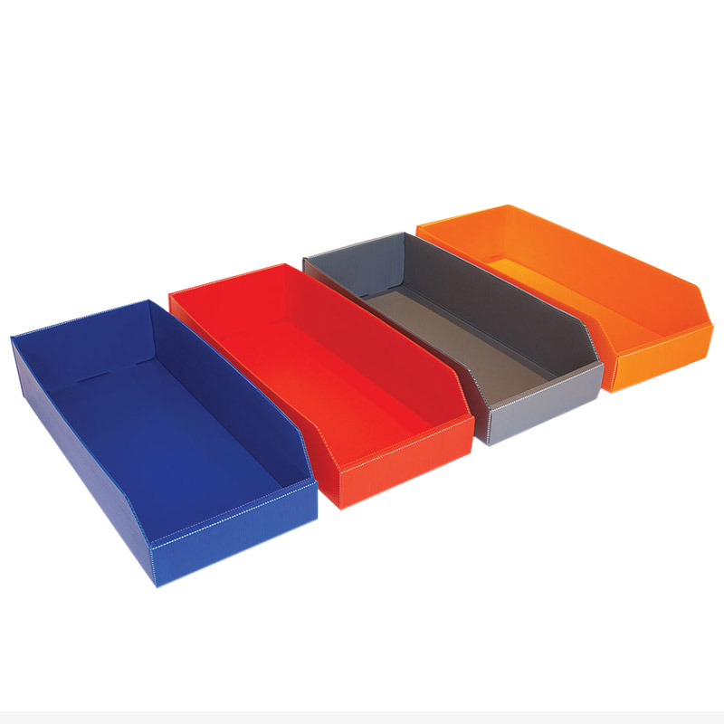 K-Bins Plastic Small Parts Bins - 100 x 200 x 450mm (H x W x D) - Pack of 25