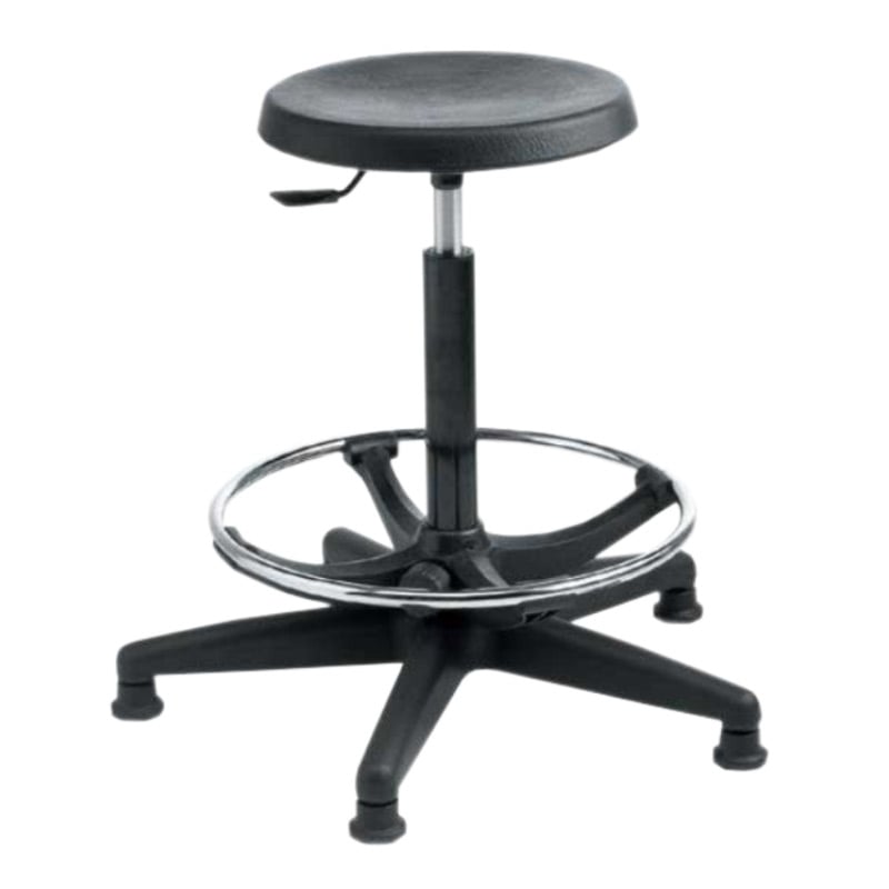 Polyurethane Operator Stool with Foot Ring