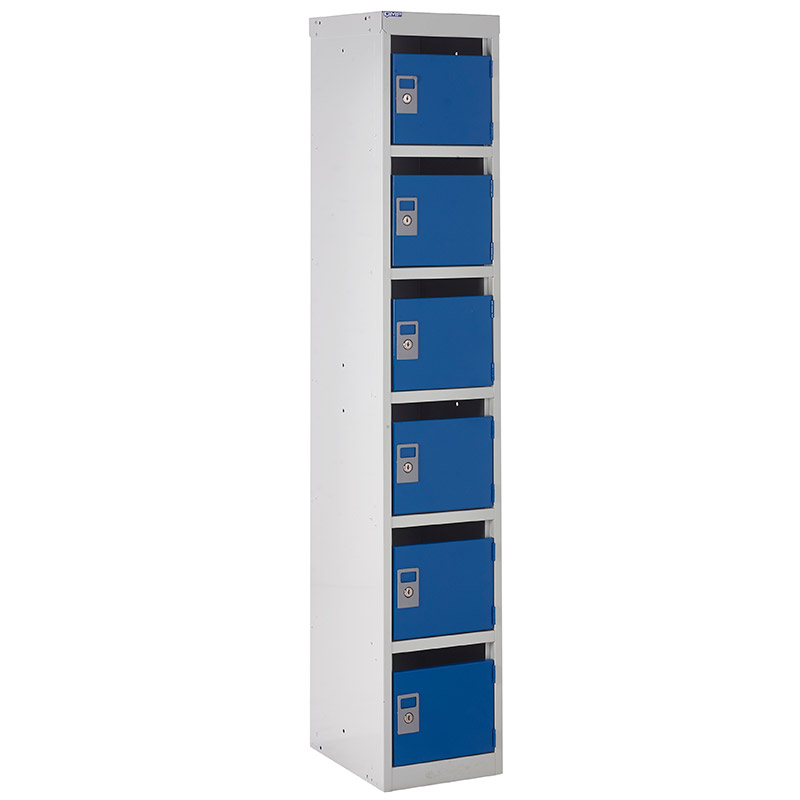 Multi-user 6 x 40mm slot Post Boxes - 1665 x 300 x 380mm