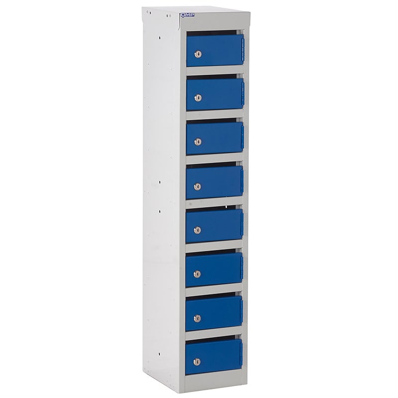 Multi-user 8 x 15mm slot Post Box Locker - 1075 x 230 x 250mm