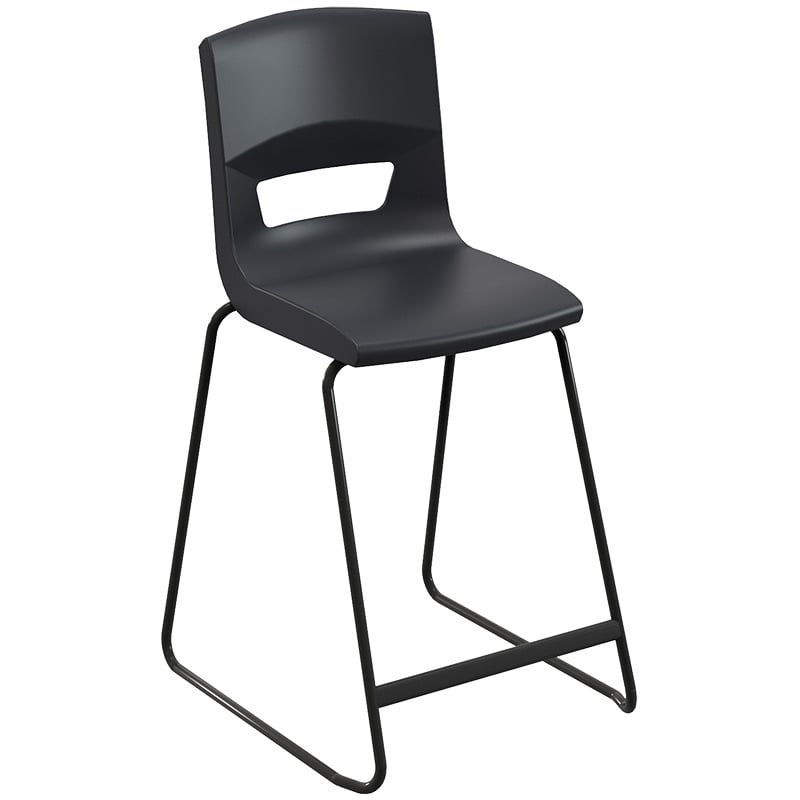 Postura+ High Chair - Slate Grey - 610mm Seat Height