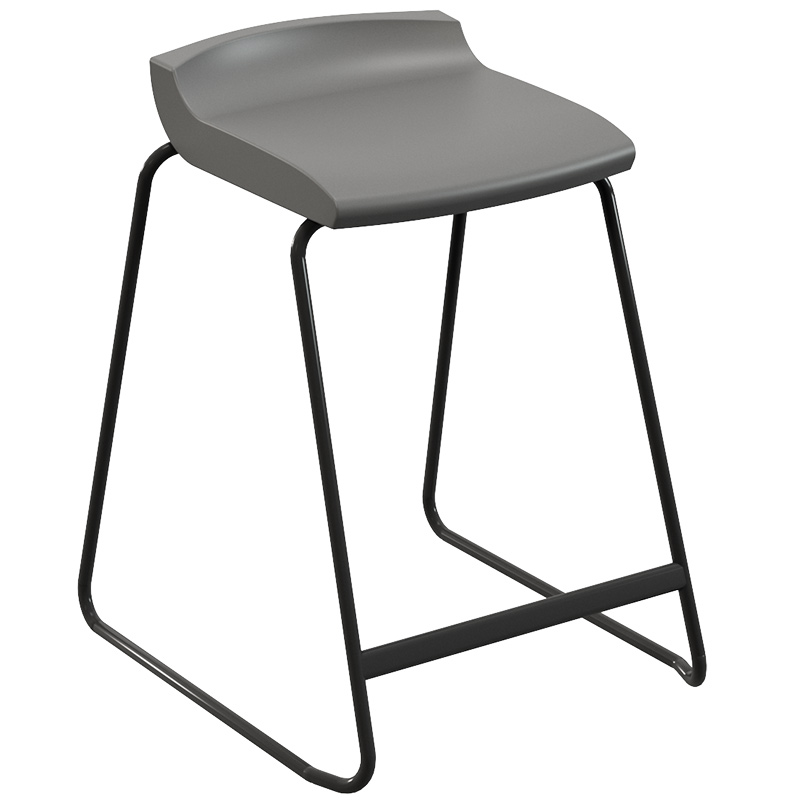 Postura+ Stool - 610mm Seat Height - Iron Grey