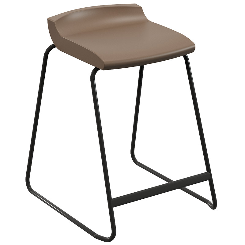 Postura+ Stool - 610mm Seat Height - Misty Brown