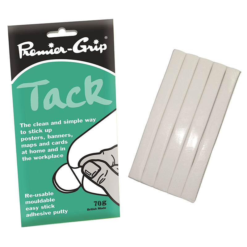 Premier-Grip White Sticky Tack - 70g