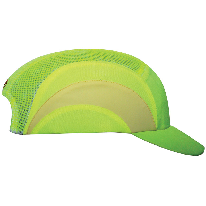 Premium JSP Baseball-Style Bump Cap - Hi-Vis Yellow