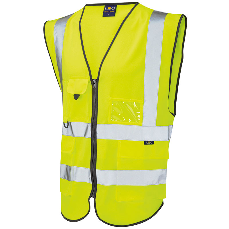 Premium Yellow Hi-Vis Vest - Size Large