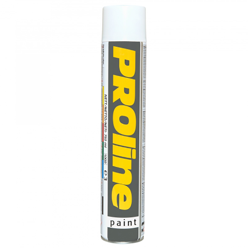 PROline Quality  Aerosol Spray Paint - 750ml - White