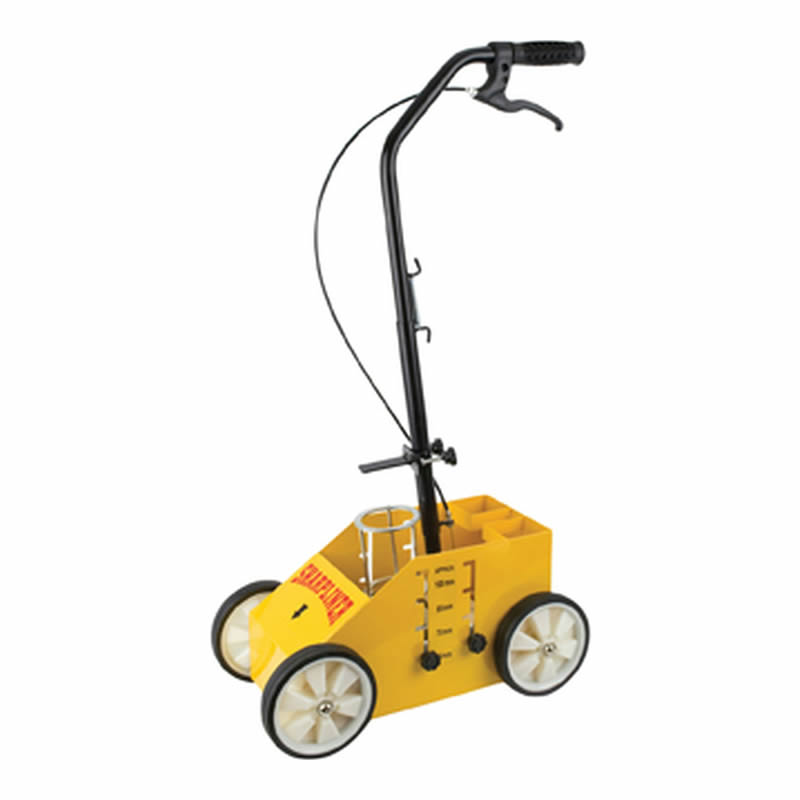 Prosolve Deluxe 4 Wheel Line Marker Aerosol Applicator with height adjustment, fits 600 & 750ml cans