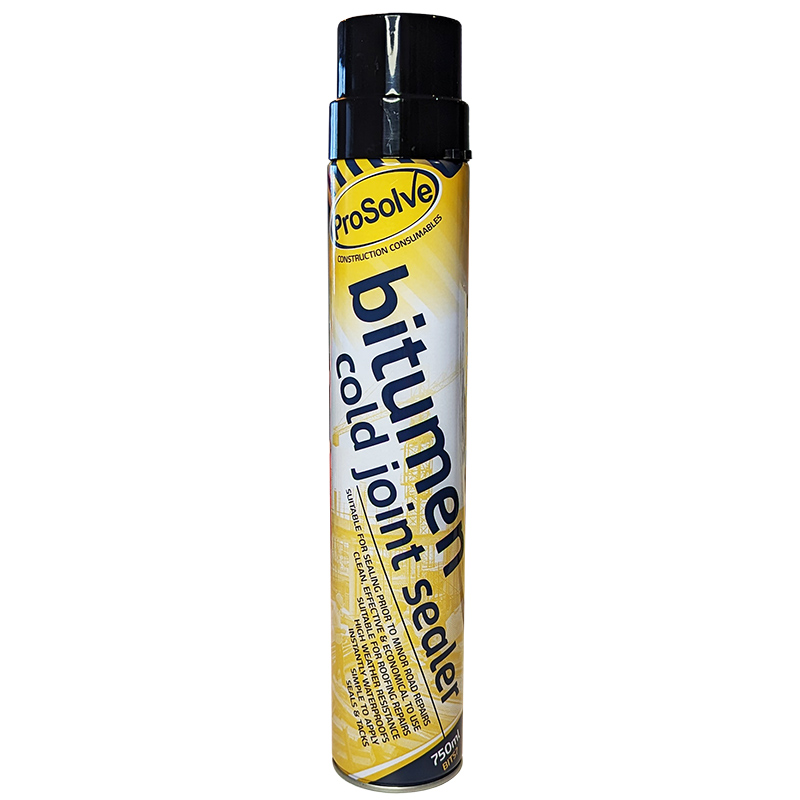 ProSolve Bitumen Cold Joint Sealer Aerosol - 750ml (pack of 12)