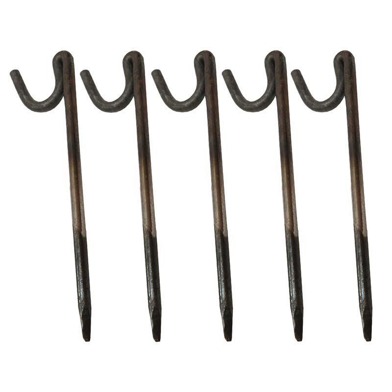 ProSolve Heavy-Duty Smooth Steel Fencing Pins for Barrier Fencing - 1350mm - pack of 5