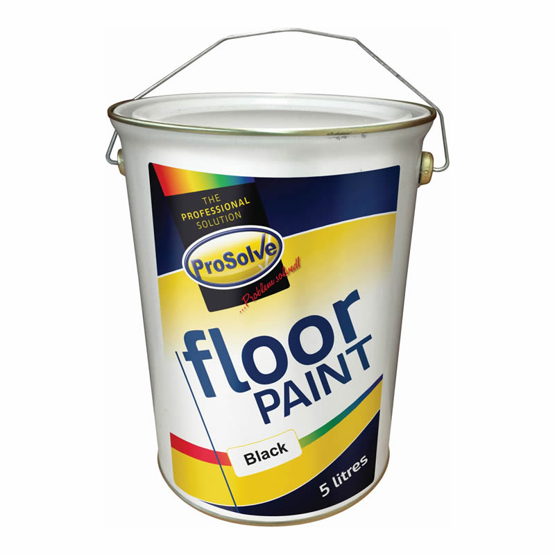 ProSolve™ Industrial Floor Paint 5L - Black 