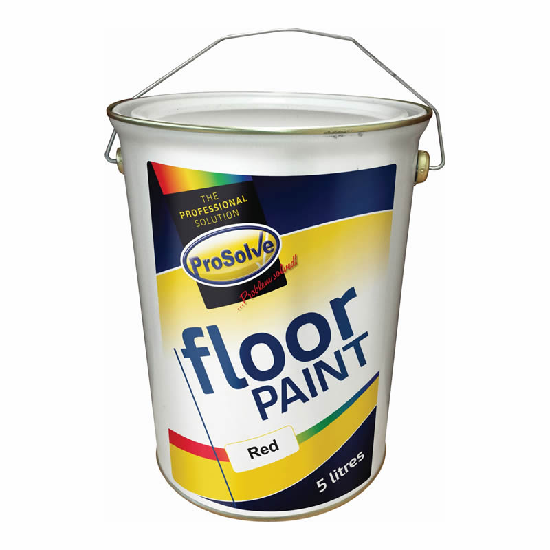 ProSolve™ Industrial Floor Paint 5L - Red