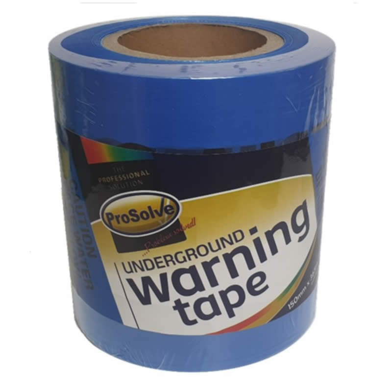 ProSolve™ Underground Warning Tape, Surface Water, pack of 4 x 365m rolls