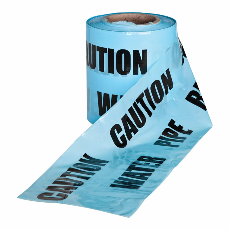 ProSolve™ Underground Warning Tape, Water Pipe, pack of 4 x 365m rolls