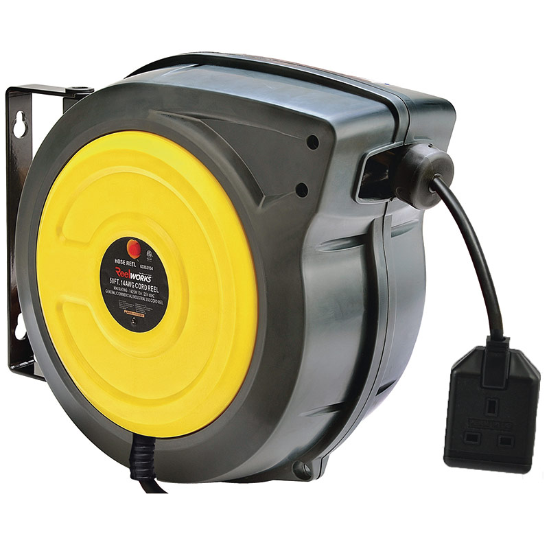 Spring Rewind Electric Cable Reel 