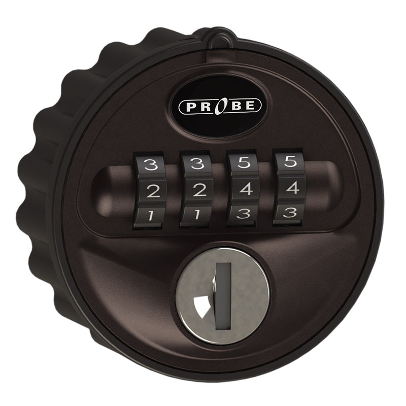 Reprogrammable Mechanical Combination Lock for Probe Zenbox Lockers - suitable for wet areas