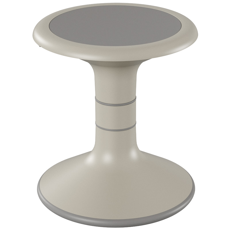 Ricochet Wobble Stool - Ash Grey - 350mm High