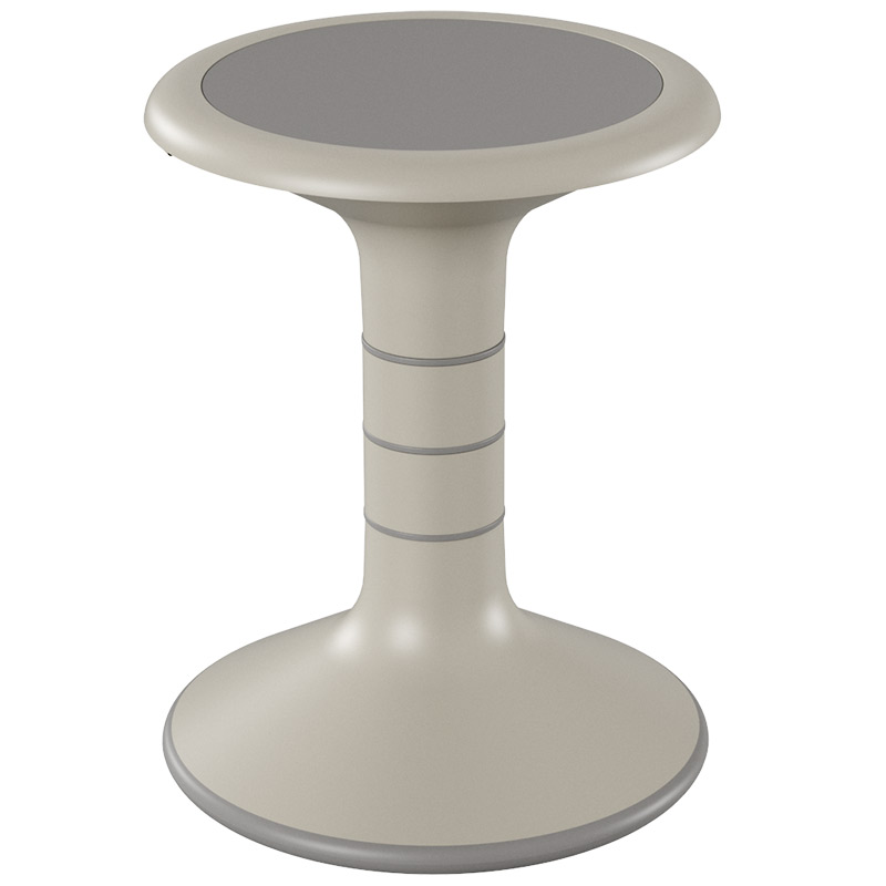 Ricochet Wobble Stool - Ash Grey - 400mm High