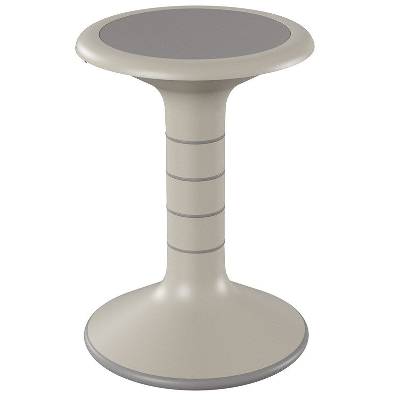 Ricochet Wobble Stool - Ash Grey - 450mm High