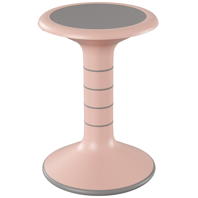 Ricochet Wobble Stool - Rose Blossom - 450mm High