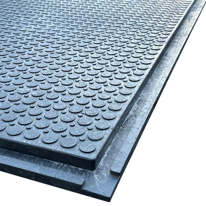 Rubber Groundsafe Eco Trak Mat -27 x 720 x 1050mm