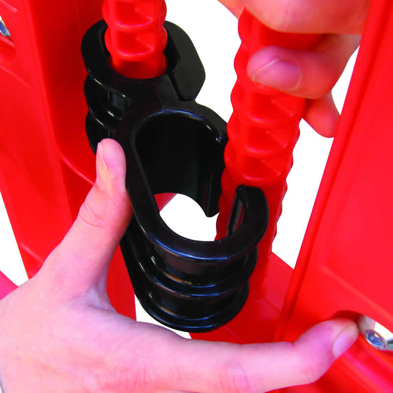 Hinge Connectors for Stackable Safety Barriers - pack of 10