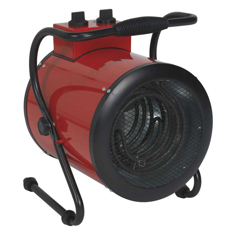 Sealey EH5001 5kW Industrial Fan Heater with 2 Heat Settings and thermostat
