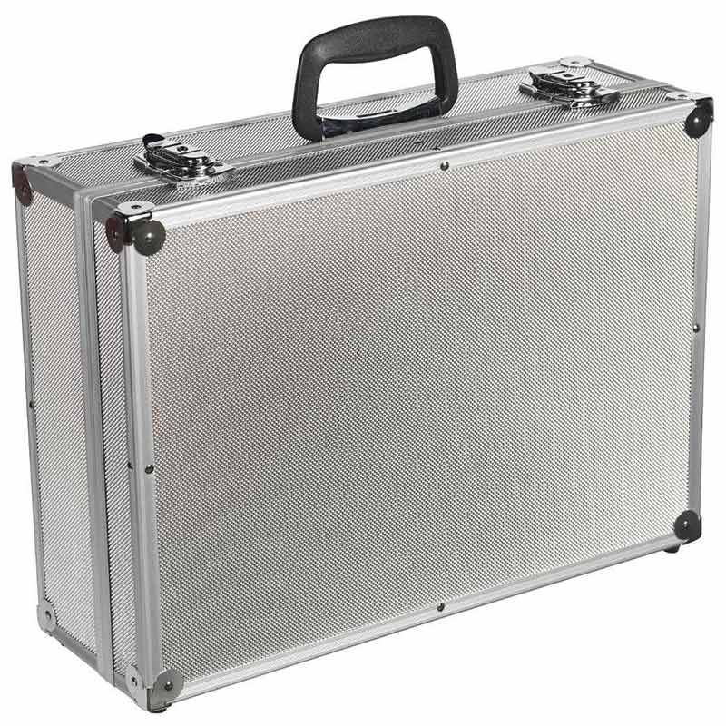 Sealey Aluminium Tool Case with Square Edges - 150 x 450 x 330mm (H x W x D)