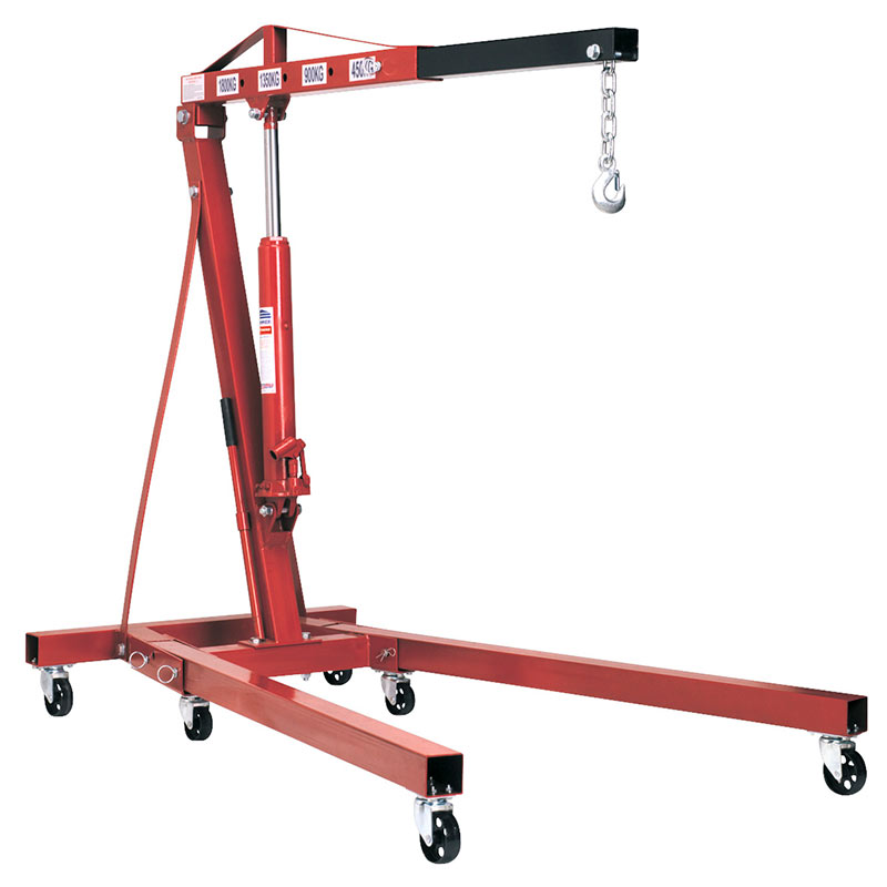 Sealey Folding Workshop Crane - 2.32m lift height - 2000kg Capacity