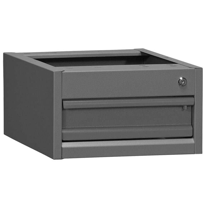 Single drawer for adjustable height workbench - Dark Grey