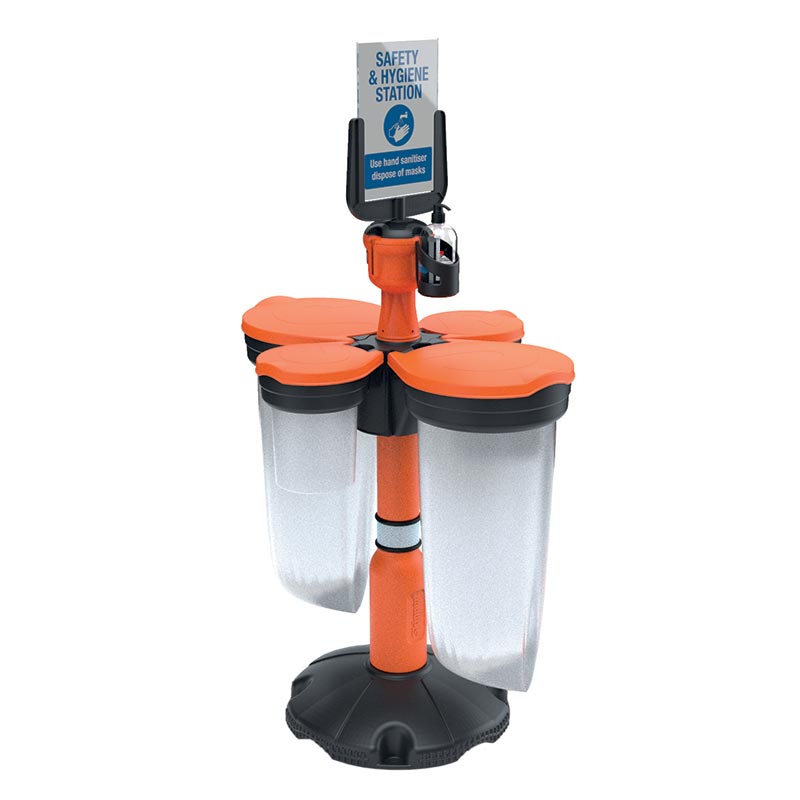 Skipper Safety Station Kit (wash, waste, PPE)