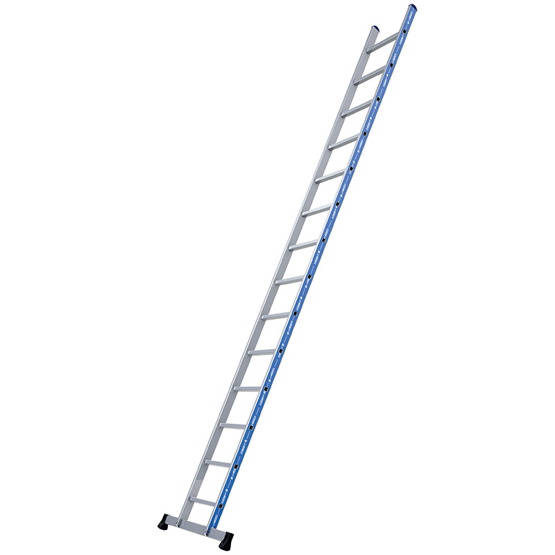 Slip Resistant Aluminium Ladder with Stabilisers - 14 Tread