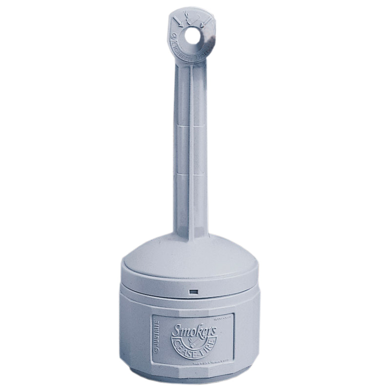 Smokers Ceasefire - 978 x 419mm - Collection bucket with 18L capacity - Grey
