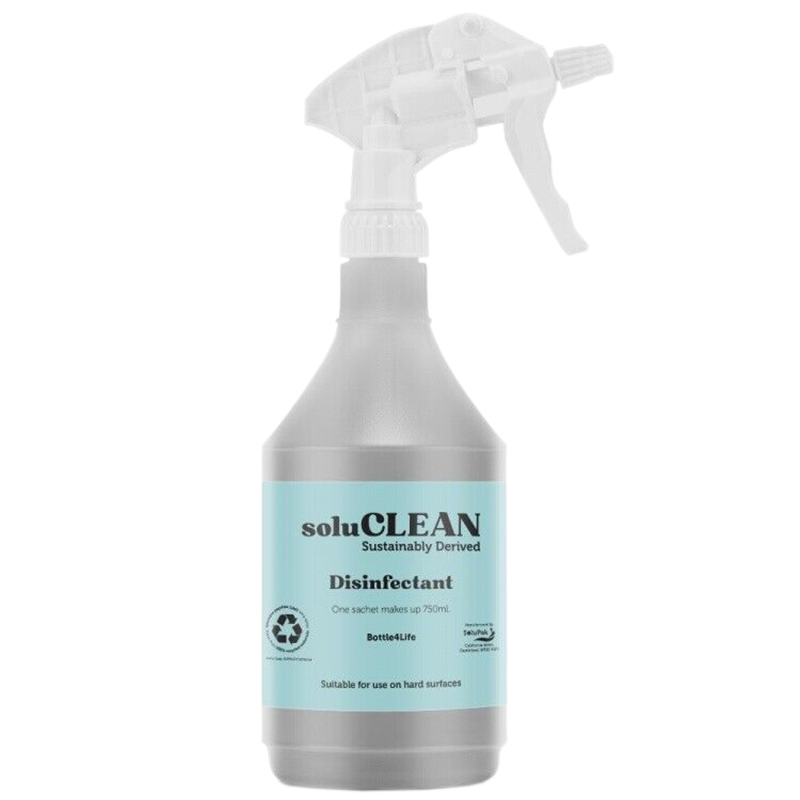 soluCLEAN 750ml Disinfectant Trigger Spray Bottle