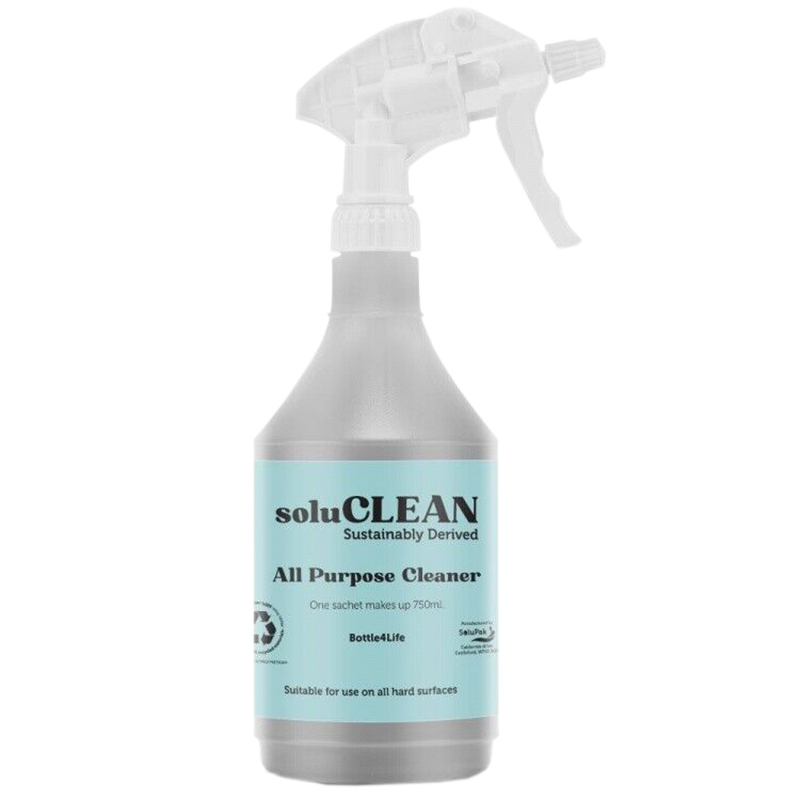 soluCLEAN Reusable 750ml Trigger Spray Bottle