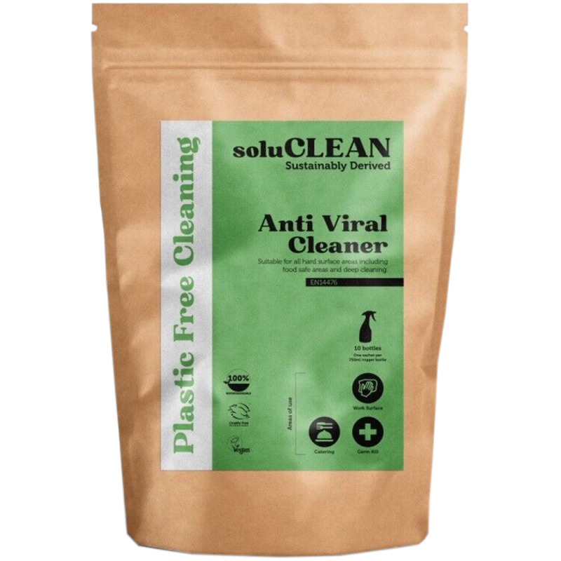 soluCLEAN Eco Anti-Viral Cleaner Pods - pack of 10