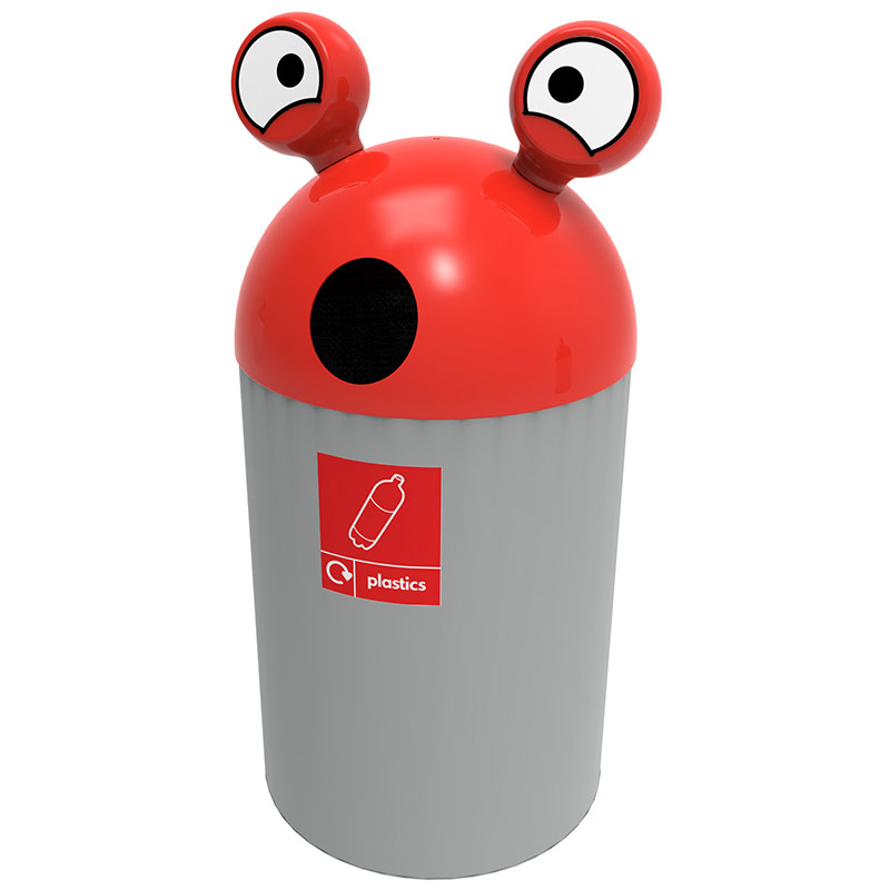 SpaceBuddy Alien Litter Bin - Hole with Liner